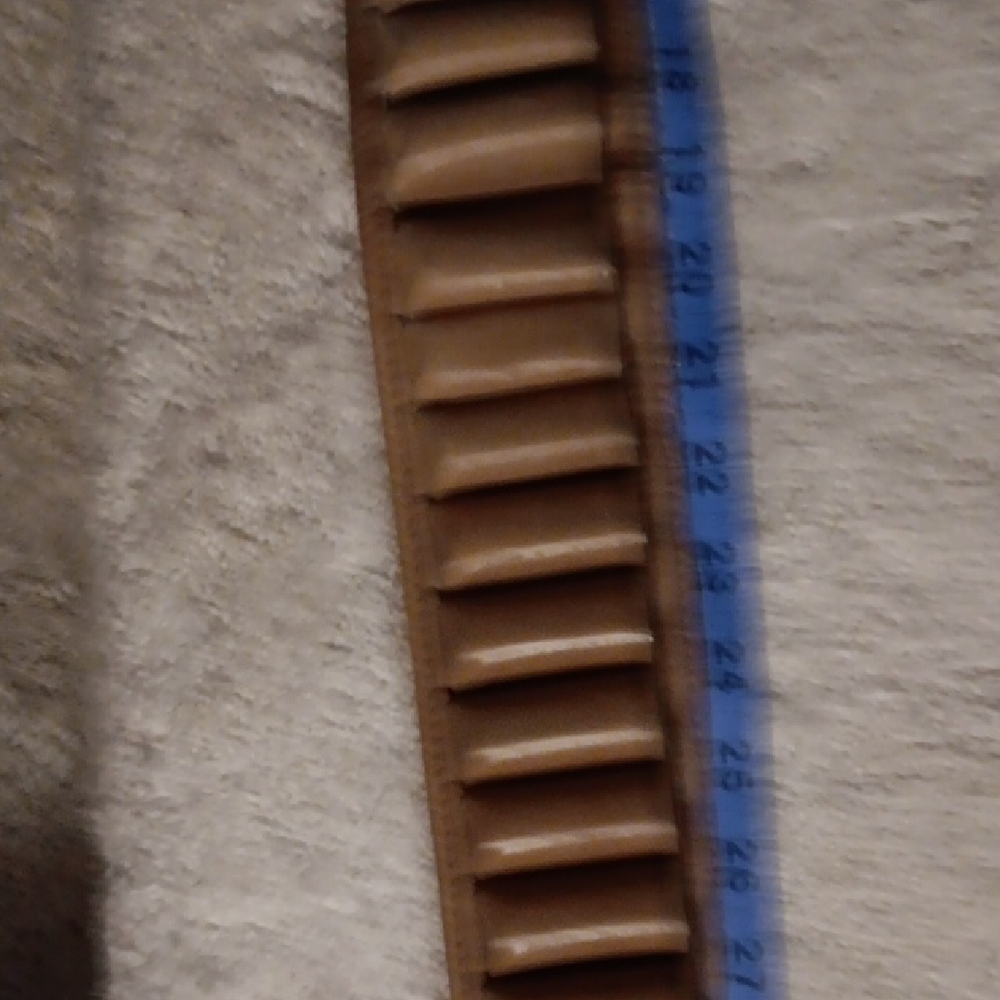 Gucci Tan Leather Belt with Loops Bullet Belt